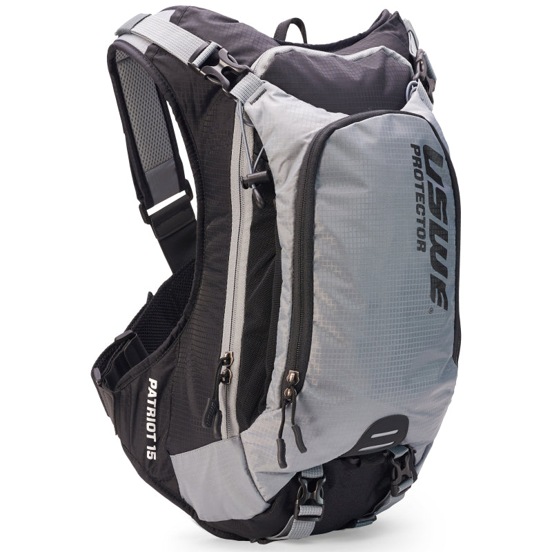 USWE Patriot MTB Protector Pack 15L - Grey/Black 2150719