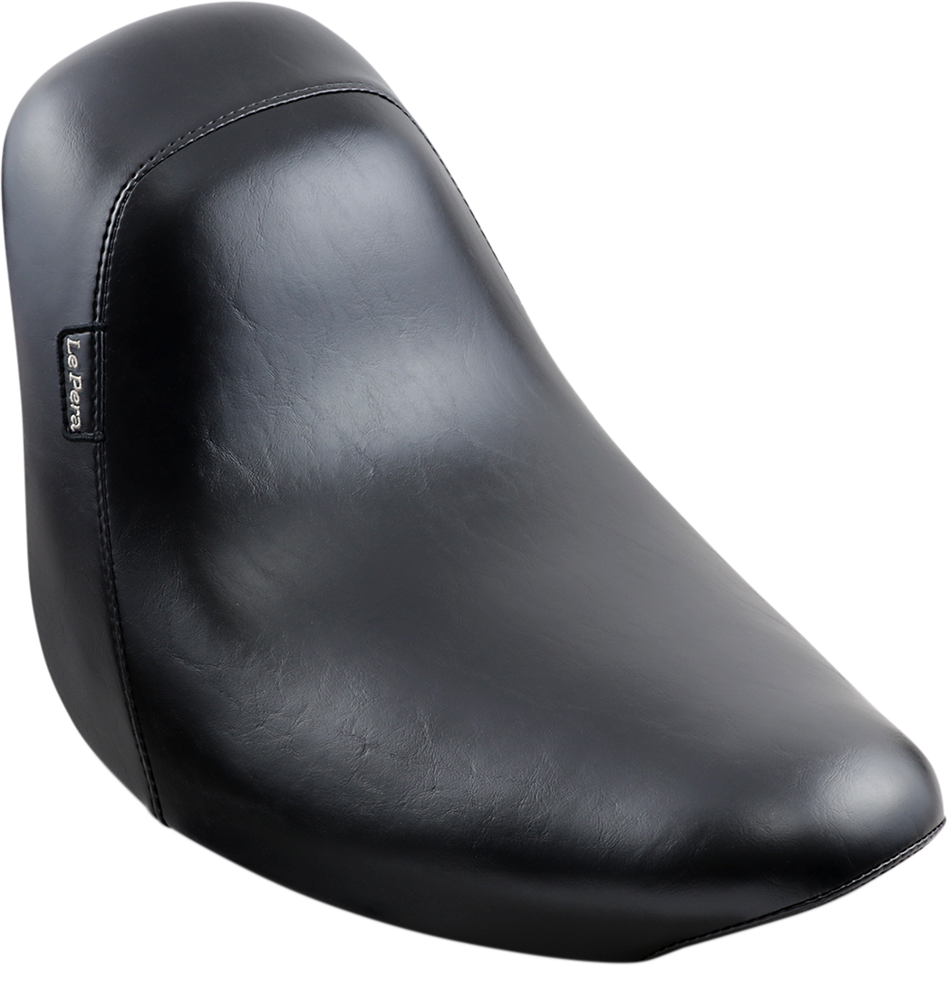 LE PERA Bare Bones Solo Seat - Smooth - Black - FXST LK-007