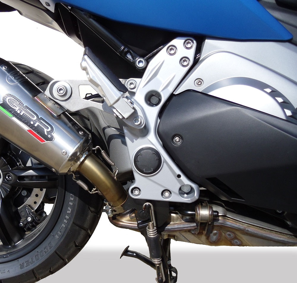 GPR Exhaust for Bmw C600 Sport 2012-2016, Gpe Ann. titanium, Slip-on Exhaust Including Removable DB Killer and Link Pipe