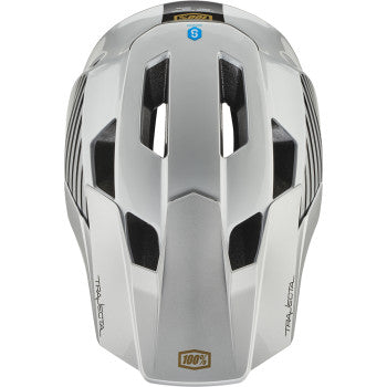 100% Trajecta Helmet - Fidlock - Ranelagh - Silver - Small 80003-00013