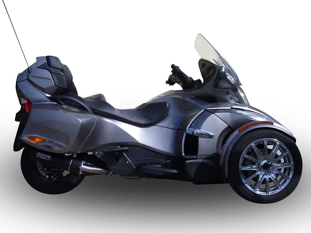 GPR Exhaust System Can Am Spyder 1000 Rs - RSs 2013-2016, Furore Poppy, Slip-on Exhaust Including Removable DB Killer and Link Pipe