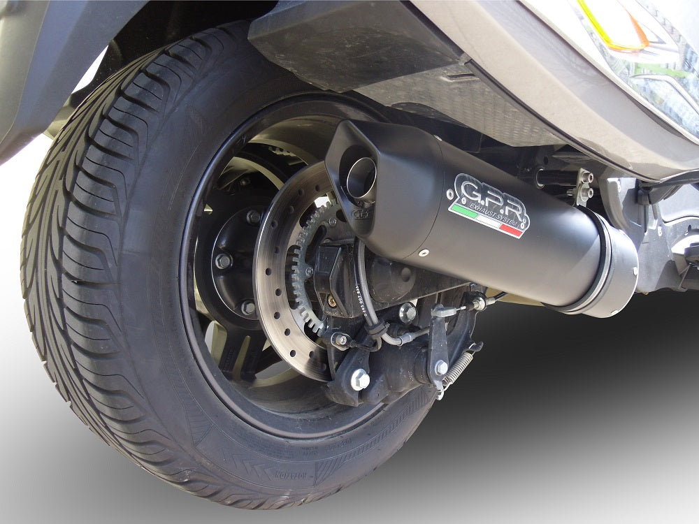 GPR Exhaust System Can Am Spyder 1000 Rs - RSs 2013-2016, Furore Nero, Slip-on Exhaust Including Removable DB Killer and Link Pipe