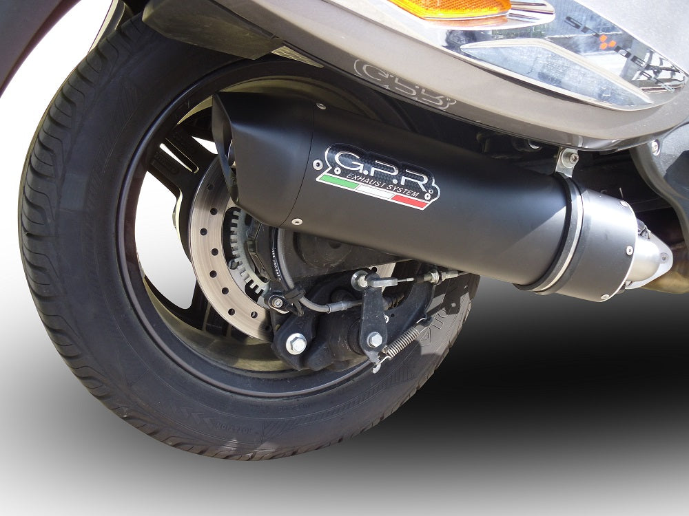 GPR Exhaust System Can Am Spyder 1000 Rs - RSs 2013-2016, Furore Nero, Slip-on Exhaust Including Removable DB Killer and Link Pipe