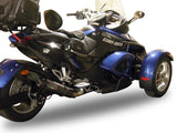 GPR Exhaust System Can Am Spyder 1000 i.e. Rs 2010-2012, Gpe Ann. Poppy, Slip-on Exhaust Including Removable DB Killer and Link Pipe