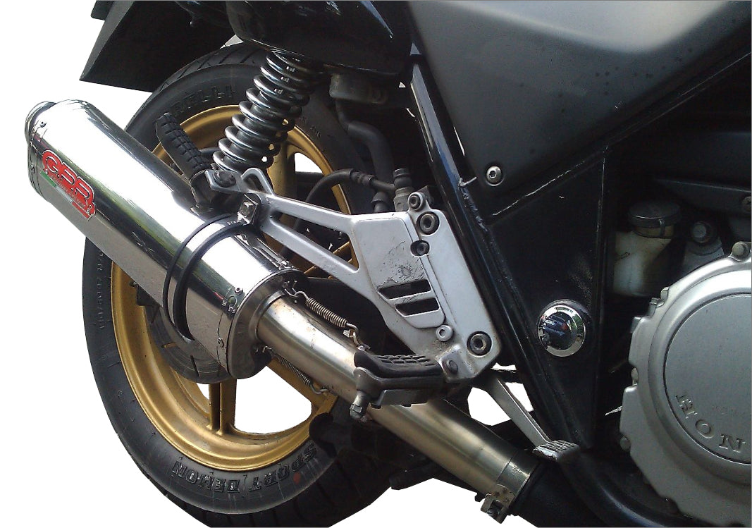 GPR Exhaust System Honda CB500 CB500S 1993-2005, Trioval, Slip-on Exhaust Including Removable DB Killer and Link Pipe