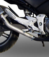 GPR Exhaust System Honda CBF500 2004-2007, Furore Poppy, Slip-on Exhaust Including Removable DB Killer and Link Pipe