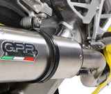 GPR Exhaust System Honda CBR600F - Sport 2001-2007, M3 Titanium Natural, Slip-on Exhaust Including Removable DB Killer and Link Pipe