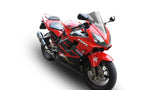 GPR Exhaust System Honda CBR600F - Sport 2001-2007, Gpe Ann. Poppy, Slip-on Exhaust Including Removable DB Killer and Link Pipe