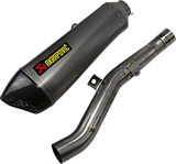 Kawasaki Concours 14 1400 GTR 2008-2022 Exhaust, Akrapovic Slip-On Muffler in Titanium and Carbon Fiber S-K14SO5-HZAAT 1811-2694