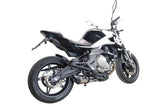 GPR Exhaust System Cf Moto 400 NK 2021-2023, Gpe Ann. Titanium, Slip-on Exhaust Including Link Pipe and Removable DB Killer