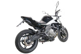 GPR Exhaust System Cf Moto 400 NK 2021-2023, M3 Black Titanium, Slip-on Exhaust Including Link Pipe and Removable DB Killer