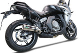 GPR Exhaust System Cf Moto 650 Gt 2022-2024, M3 Titanium Natural, Slip-on Exhaust Including Removable DB Killer and Link Pipe