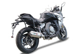 GPR Exhaust System Cf Moto 650 Gt 2022-2024, Satinox , Slip-on Exhaust Including Link Pipe and Removable DB Killer