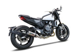 GPR Exhaust System Cf Moto 700 CL-X Sport 2022-2024, M3 Titanium Natural, Mid-Full System Exhaust Including Removable DB Killer