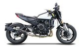 GPR Exhaust System Cf Moto 700 CL-X Adv 2022-2024, M3 Poppy , Mid-Full System Exhaust Including Removable DB Killer