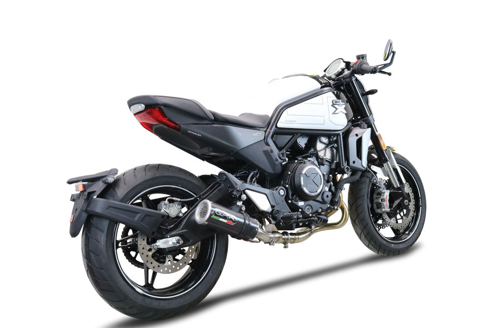 GPR Exhaust System Cf Moto 700 CL-X Adv 2022-2024, M3 Poppy , Mid-Full System Exhaust Including Removable DB Killer