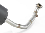 GPR Exhaust for Aprilia Atlantic 500 Sprint VLA-VLB 2006-2008, Evo4 Road, Slip-on Exhaust Including Removable DB Killer and Link Pipe