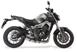 GPR Exhaust System Yamaha MT09 FZ09 2014-2016, Gpe Ann. titanium, Full System Exhaust, Including Removable DB Killer