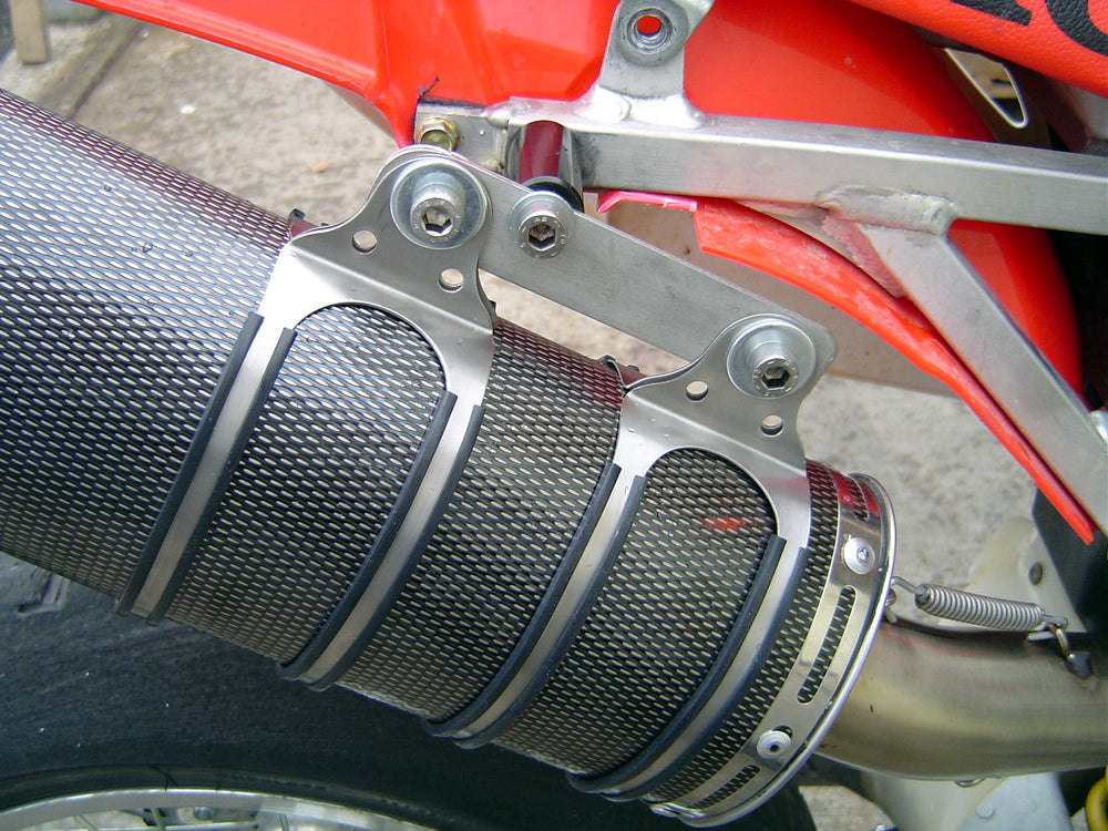 GPR Exhaust System Honda CRF450R CRF450E 2005-2005, Albus Ceramic, Full System Exhaust, Including Removable DB Killer