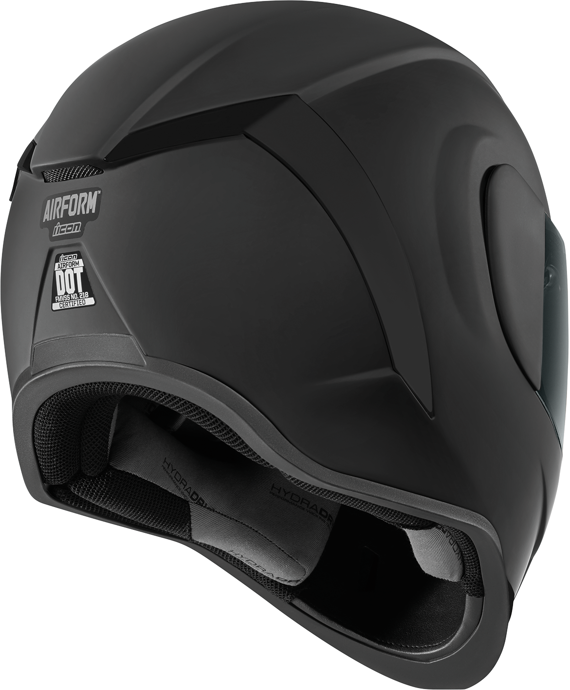 ICON Airform™ Motorcycle Helmet - Dark - Rubatone - XS 0101-15449