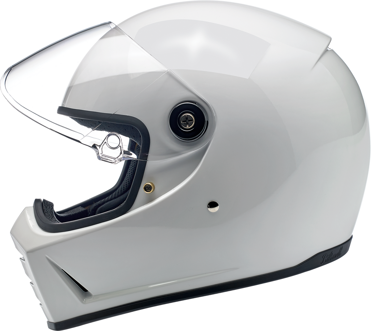 BILTWELL Lane Splitter Motorcycle Helmet - Gloss White - Small 1004-104-102