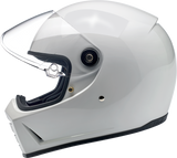 BILTWELL Lane Splitter Motorcycle Helmet - Gloss White - Small 1004-104-102