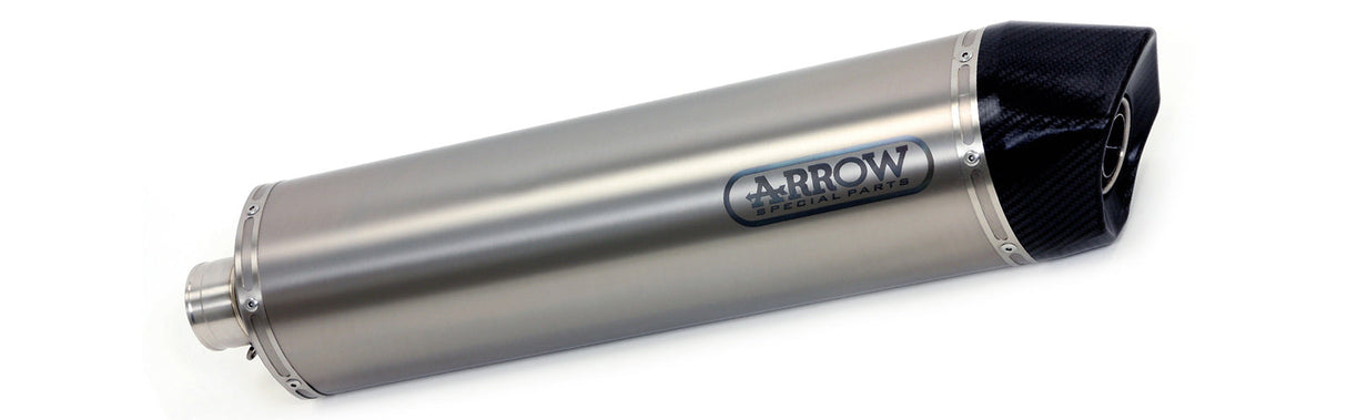 Arrow Bmw R 1200 Gs'13/17 Homologated Titanium Maxi Race-Tech Silencer With Carbon End Cap For Original And Arrow Collectors 71805pk