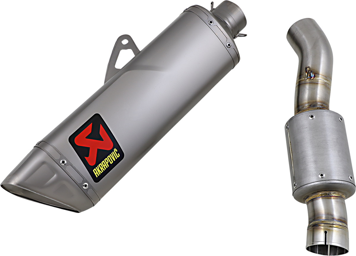 AKRAPOVIC Track Day Muffler - Titanium S-H10SO25-APLT 1811-4017