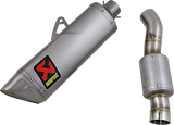 AKRAPOVIC Track Day Muffler - Titanium S-H10SO25-APLT 1811-4017