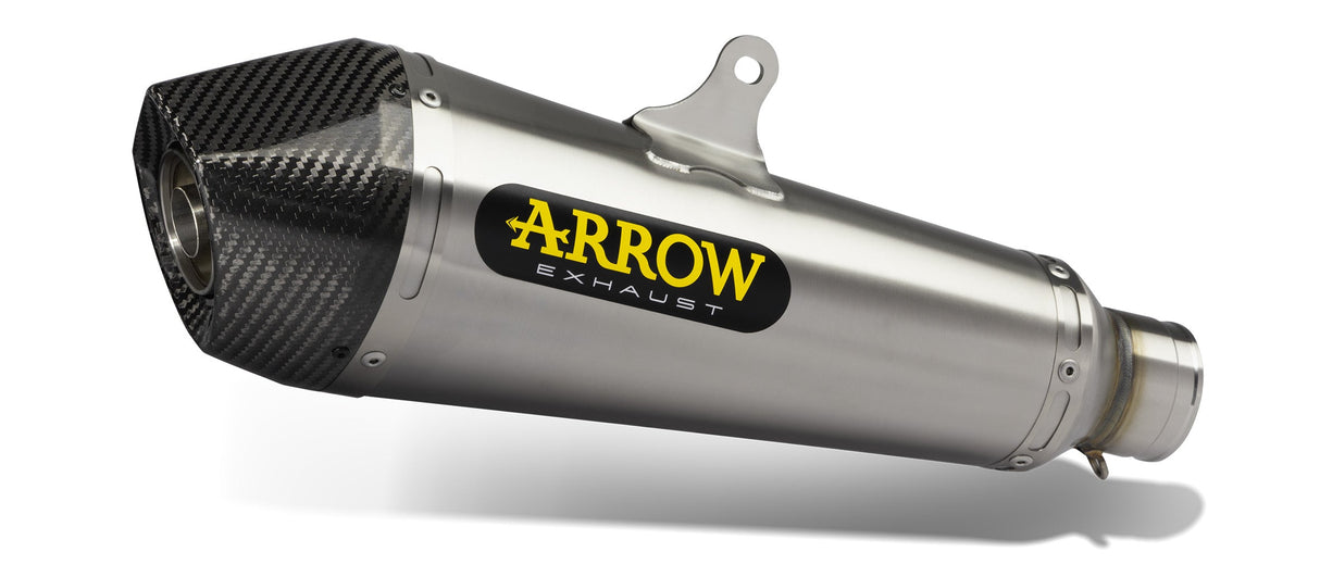 Arrow Yamaha Mt 09 '13 Homologated Nichrom X-Kone Silencer With Carbon End Cap For Arrow Collectors  71812xki