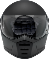 BILTWELL Lane Splitter Helmet - Flat Black - 2XL 1004-201-106