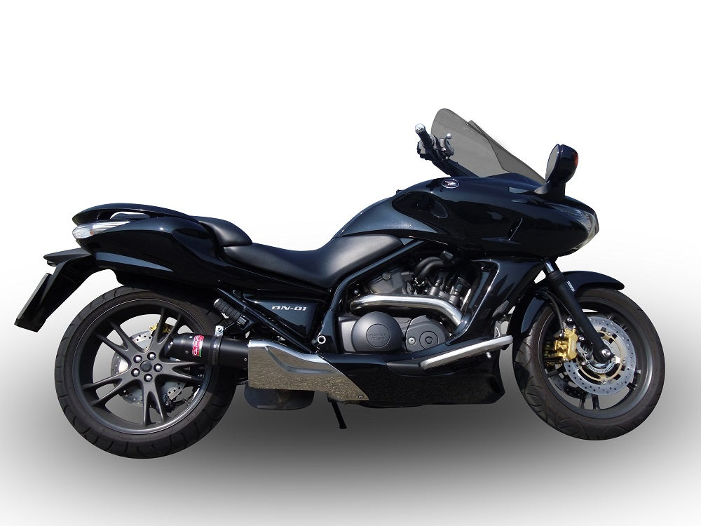 GPR Exhaust System Honda Dn-01 2008-2010, Furore Poppy, Slip-on Exhaust Including Removable DB Killer and Link Pipe