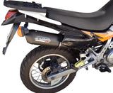 GPR Exhaust System Honda Dominator NX650 1998-2001, Furore Nero, Mid-Full System Exhaust Including Removable DB Killer