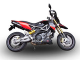 GPR Exhaust for Aprilia Dorsoduro 1200 2011-2016, GP Evo4 Poppy, Dual slip-on Including Removable DB Killers and Link Pipes