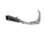 Arrow 71937XKNW X-Kone Full Exhaust, Nichrome Dark for Kawasaki Z650 2021-2024 71937XKNW