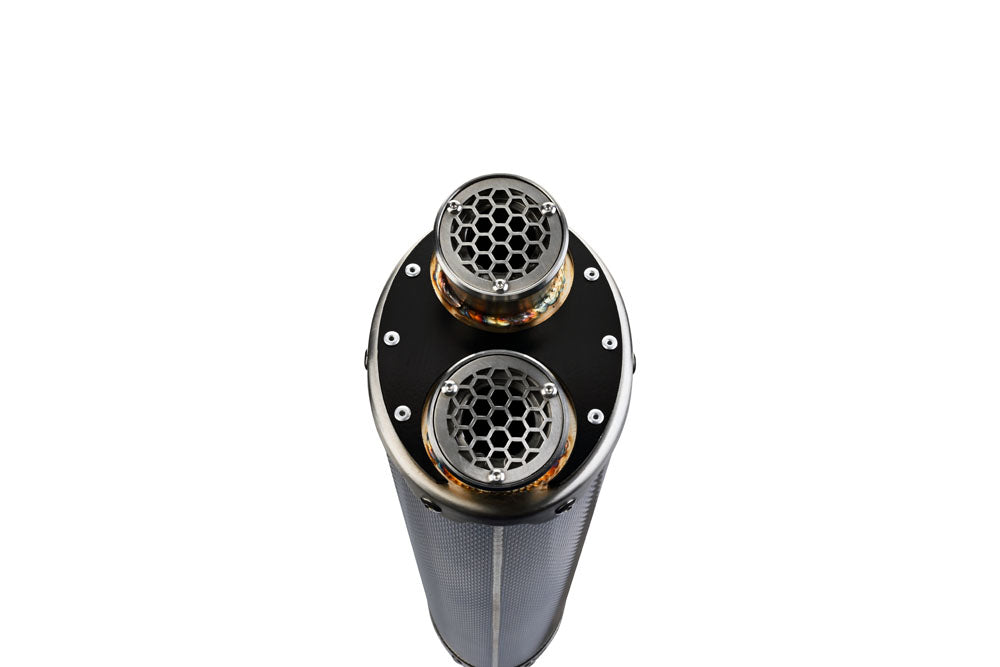 Voge 525DSX 2023-2024 Exhaust GPR Slip-on Dual Poppy