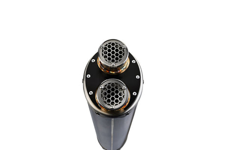 Voge 525DSX 2023-2024 Exhaust GPR Slip-on Dual Poppy