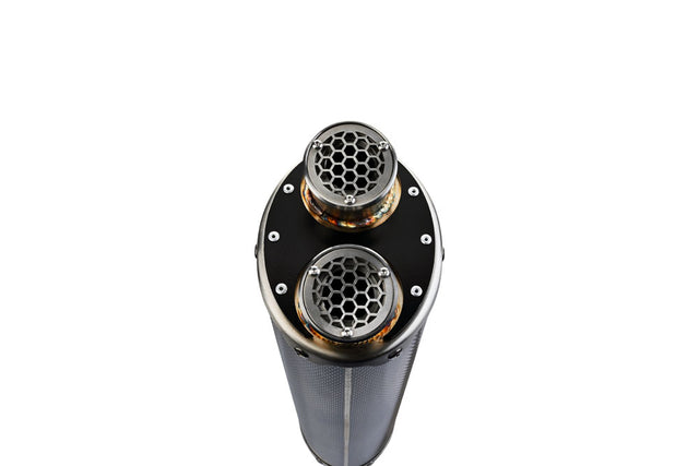 Voge 525DSX 2023-2024 Exhaust GPR Slip-on Dual Poppy