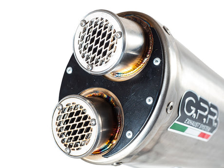 Honda CRF300L - Rally 2021-2024 Exhaust GPR Slip-on Dual Inox