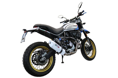 Ducati Scrambler 800 Icon - Icon Dark 2021-2022 Exhaust GPR Slip-on Albus Ceramic