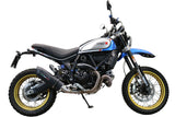 GPR Exhaust System Ducati Scrambler 800 Icon - Icon Dark 2021-2023, Furore Nero, Slip-on Exhaust Including Link Pipe and Removable DB Killer