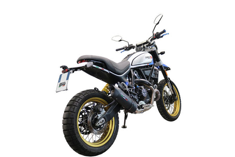Ducati Scrambler 800 Urban Motard 2021-2023 Exhaust GPR Slip-on Furore Nero