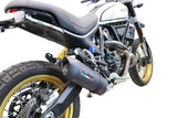 Ducati Scrambler 800 Urban Motard 2021-2023 Exhaust GPR Slip-on Furore Nero