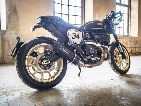 Ducati Scrambler 800 2015-2016 Exhaust GPR Slip-on Furore Nero
