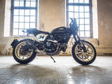 GPR Exhaust System Ducati Scrambler 800 2015-2016, M3 Black Titanium, Slip-on Exhaust Including Removable DB Killer and Link Pipe