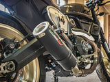 GPR Exhaust System Ducati Scrambler 800 2015-2016, M3 Black Titanium, Slip-on Exhaust Including Removable DB Killer and Link Pipe