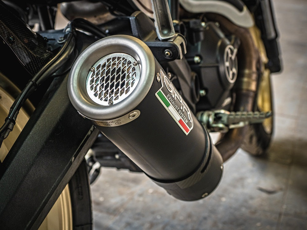 Ducati Scrambler 800 2015-2016 Exhaust GPR Slip-on M3 Black Titanium
