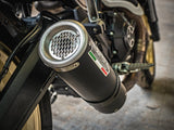 GPR Exhaust System Ducati Scrambler 800 2015-2016, M3 Black Titanium, Slip-on Exhaust Including Removable DB Killer and Link Pipe