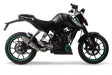 KTM Duke 200 2012-2021  Exhaust GPR Slip-on Deeptone Inox