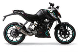 KTM Duke 200 2012-2021  Exhaust GPR Slip-on Deeptone Inox